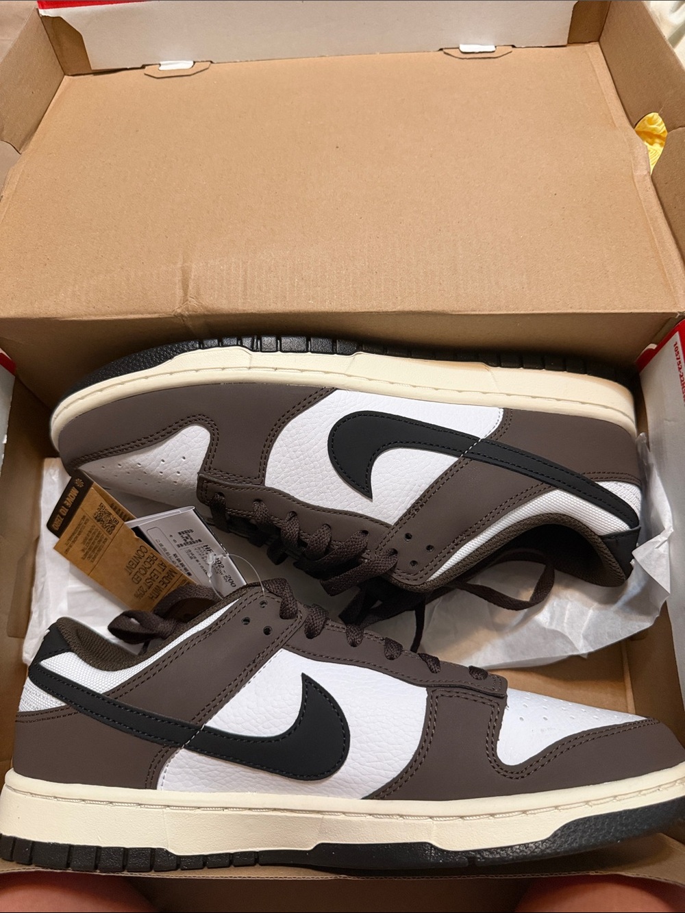 Nike Dunk Low in NN Baroque Brown Black/White Sail